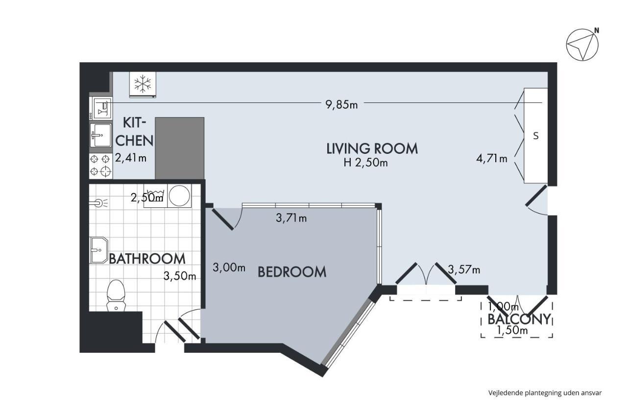 Sanders City - Popular One-Bedroom Apartment In The Lovely Capital Kopenhagen Exterior foto